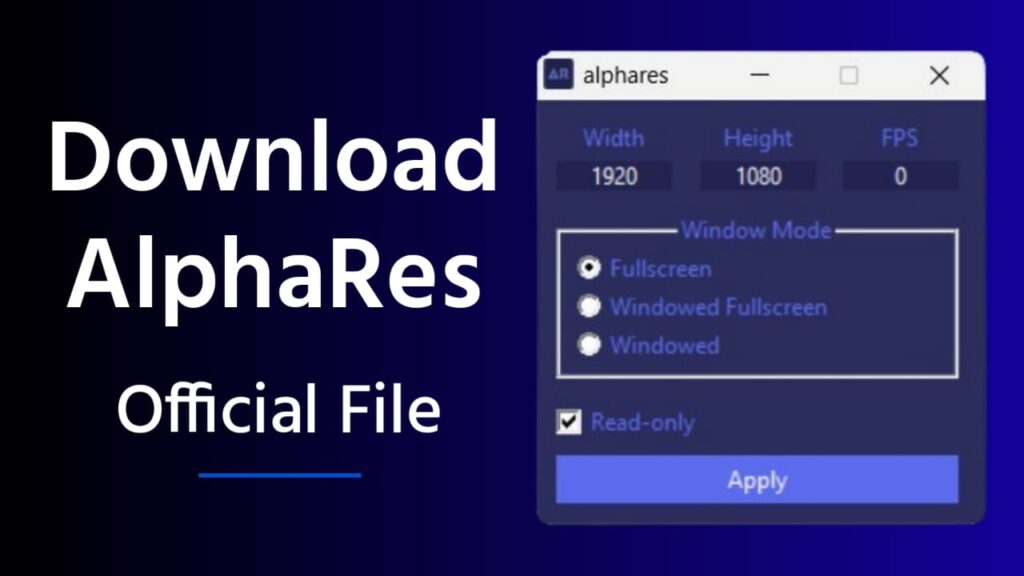 Download AlphaRes Download AlphaRes